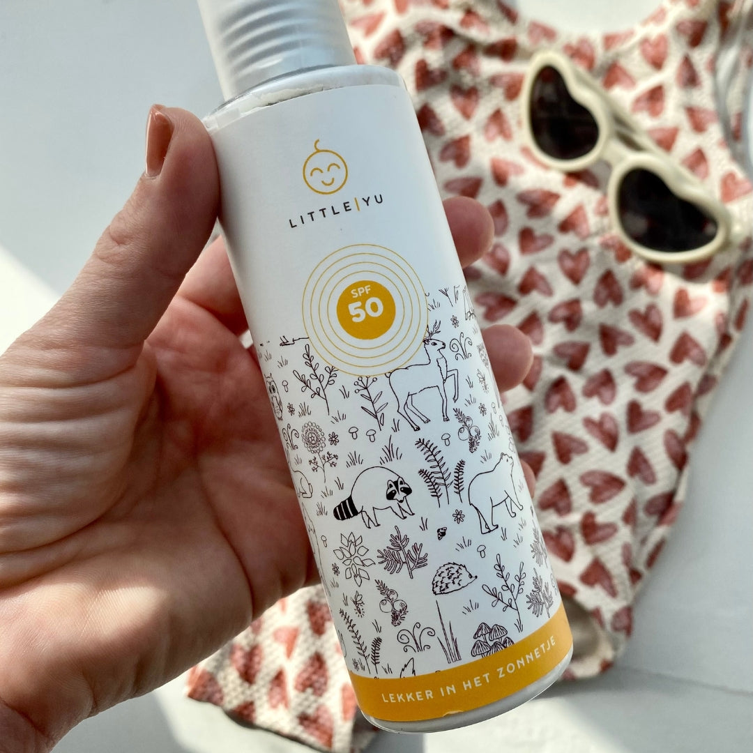 Little YU - Lekker in het Zonnetje Baby- en Kinderzonnebrand - SPF 50